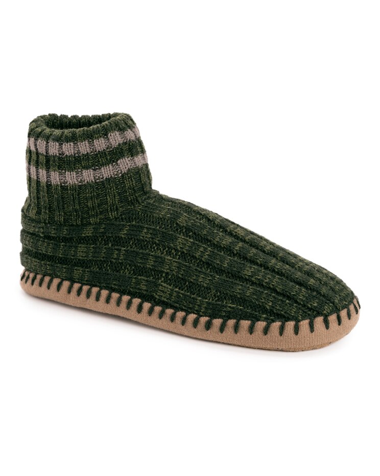 MUK LUKS® Cuff Bootie Slipper image number 1