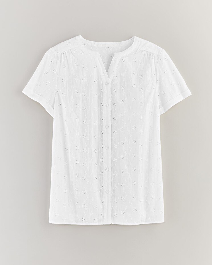 Eyelet Camp Shirt image number 1