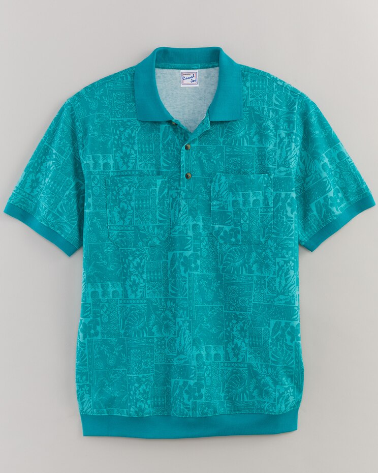 Haband Men’s Banded Bottom Perfect Polo image number 1