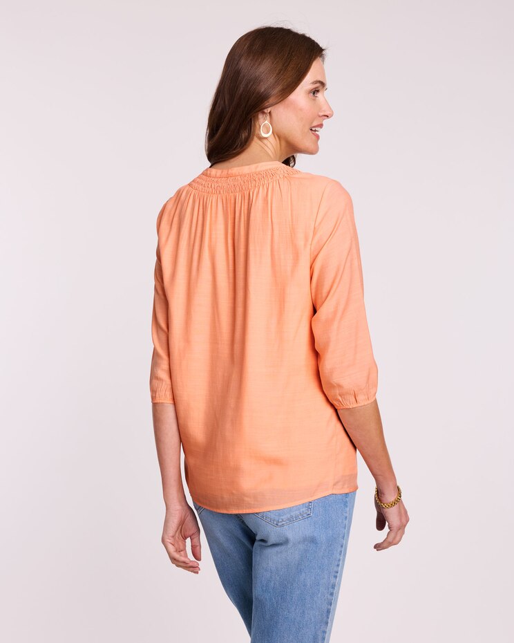 Smocked Peasant Top image number 3