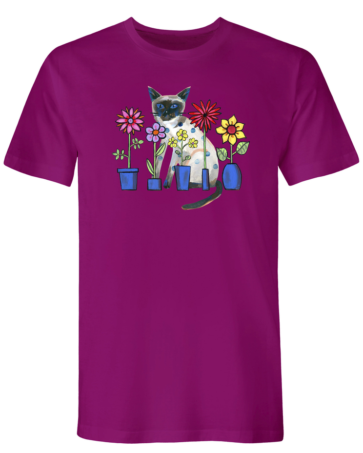 Plant Cat Graphic Tee image number 1