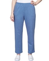 Alfred Dunner® Comfort Zone French Terry Elastic Waist Average Length Pant thumbnail number 1