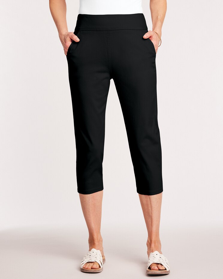 ClassicEase Stretch Capris image number 1