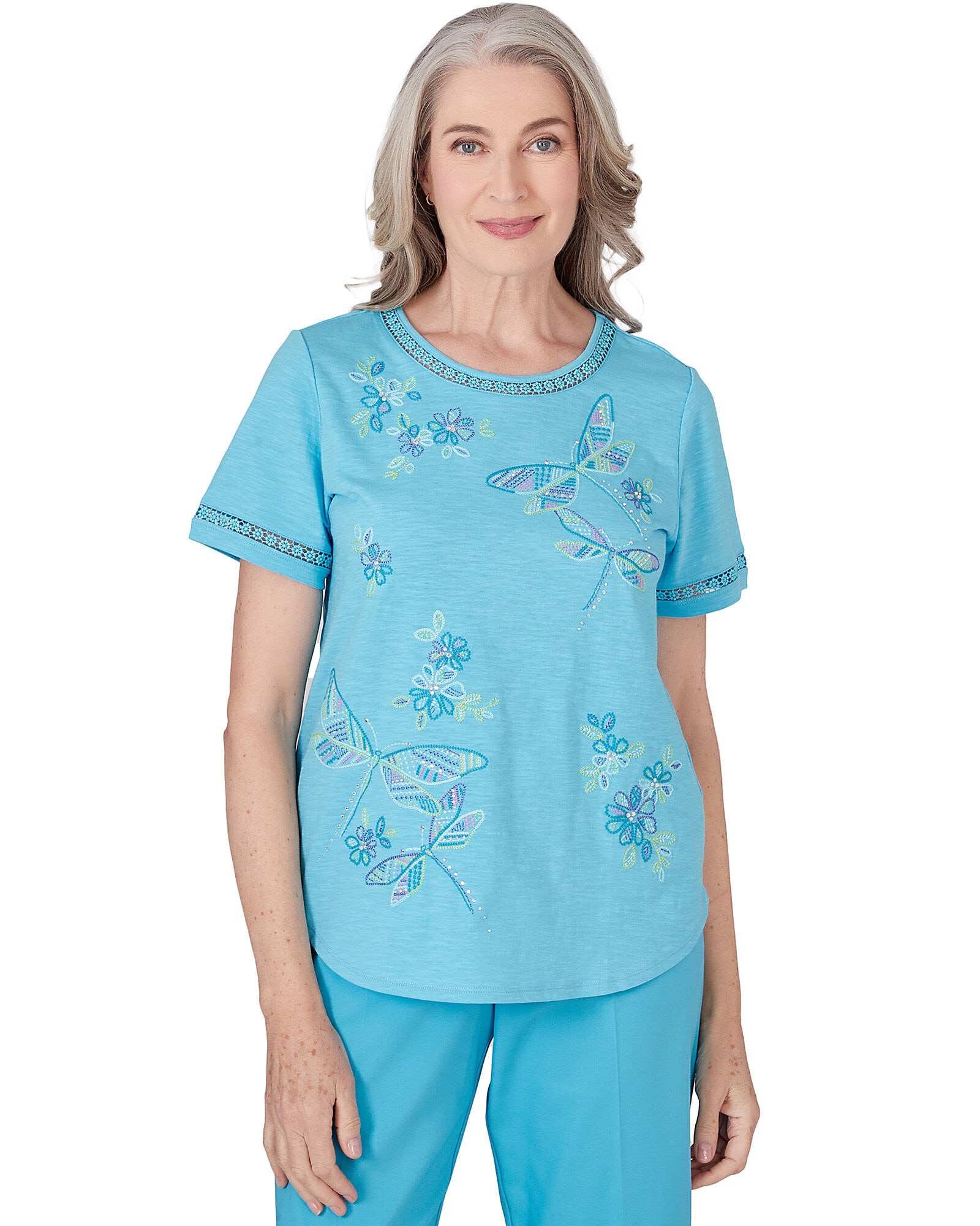 Alfred dunner summer tops best sale