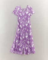 Fresh Pick Short Sleeve Challis Dress thumbnail number 3