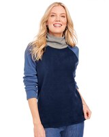 Scandia Fleece Colorblock Top thumbnail number 1