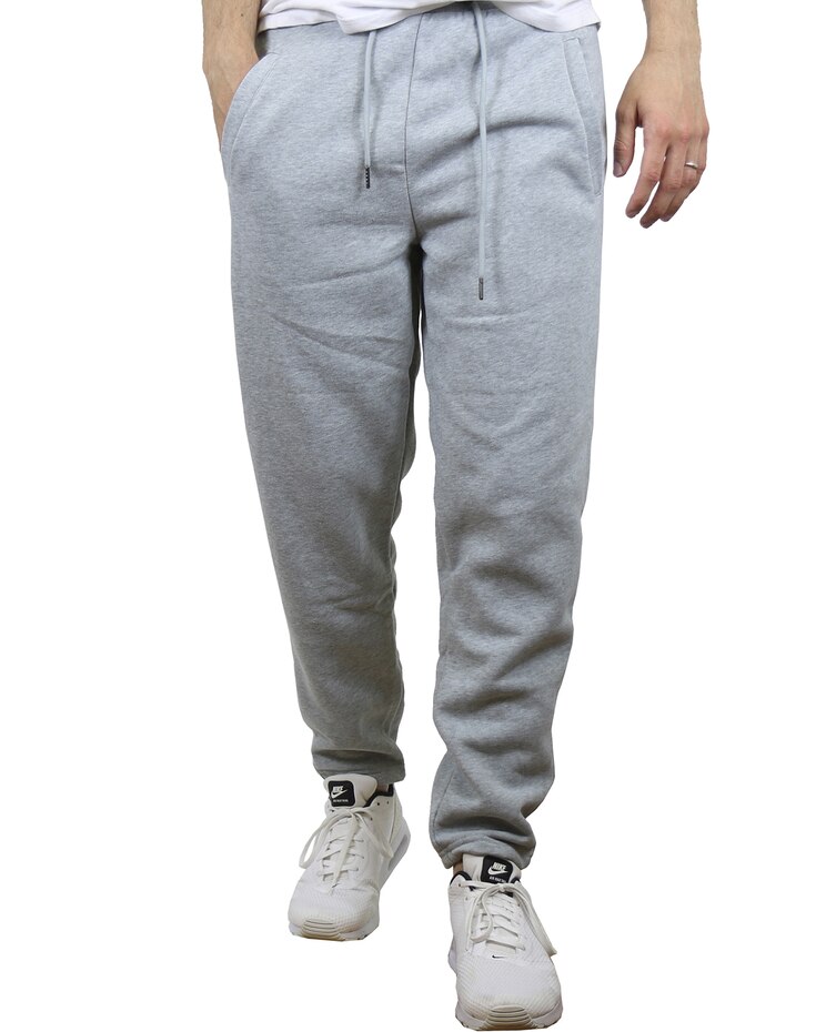 Galaxy By Harvic Open Bottom Fleece Sweatpants image number 1