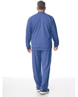 John Blair Accent-Stripe Knit Jog Suit thumbnail number 2
