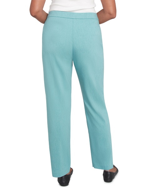 Alfred Dunner® Lake Victoria Petite Front Pocket Pant with All Around Elastic