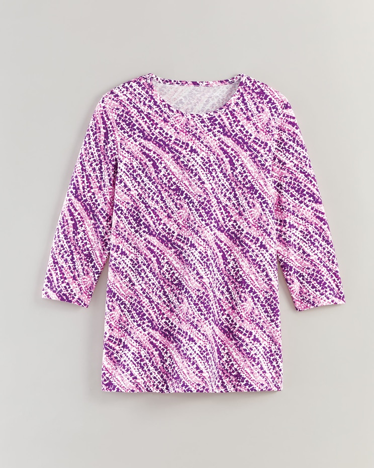 Three-Quarter Sleeve Anytime Tee image number 2