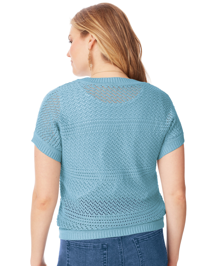 Open-Stitch Sweater image number 2