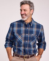 JohnBlairFlex Long-Sleeve Denim and Twill Shirt thumbnail number 1