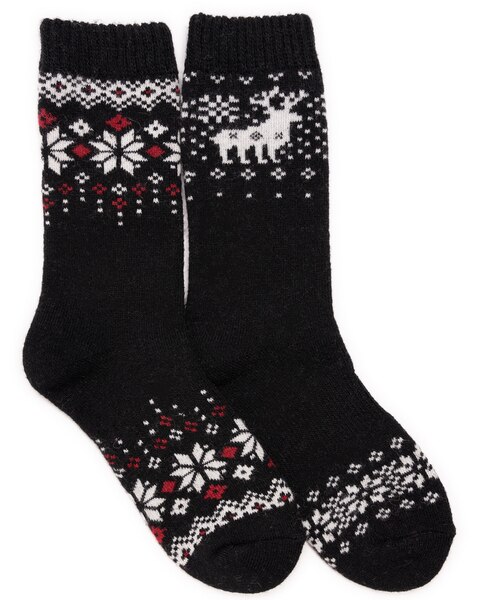MUK LUKS Wool Socks 2pr
