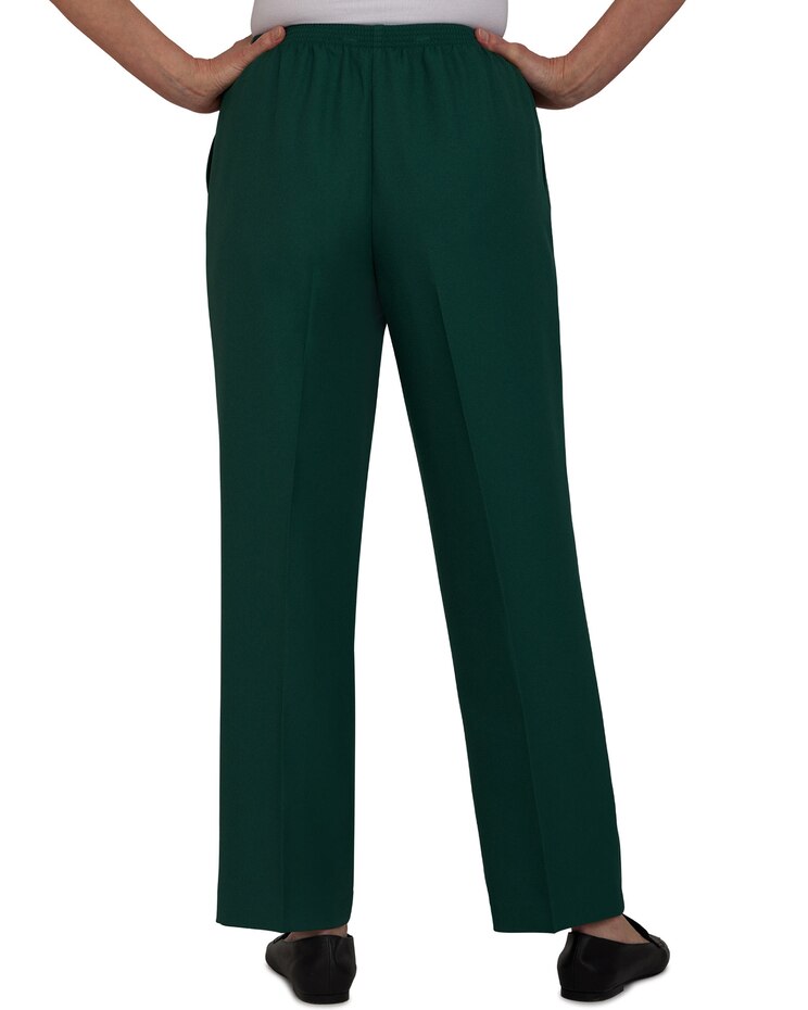 Alfred Dunner Classics Twill short Length Pant image number 3