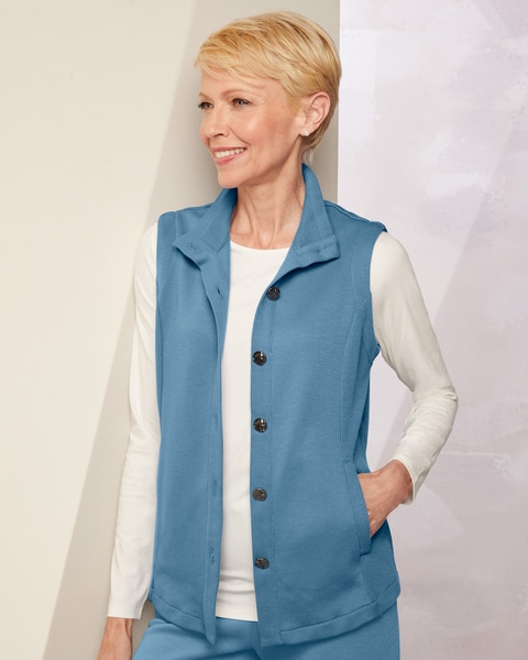 Zen Button Vest
