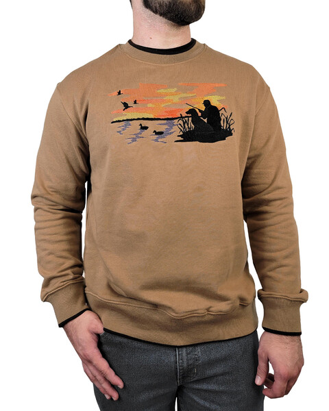 Victory Embroidered Pullover Sweatshirt
