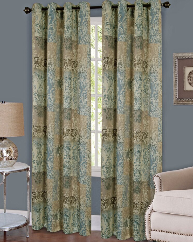 Vogue Grommet Window Curtain Panel image number 1