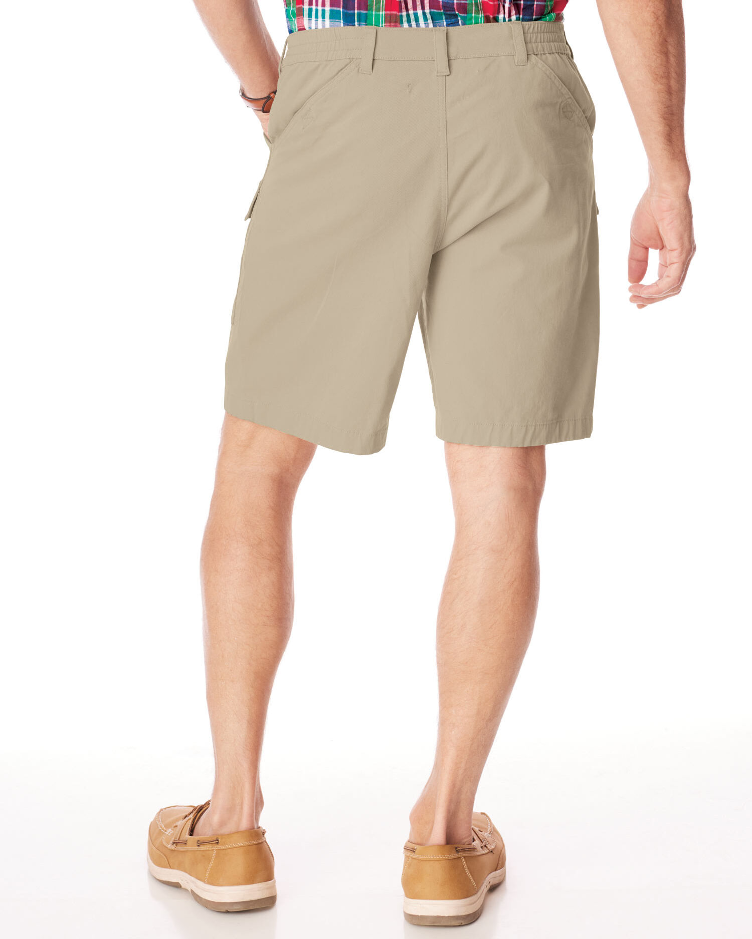JohnBlairFlex Relaxed Fit 8 Inseam Cargo Shorts