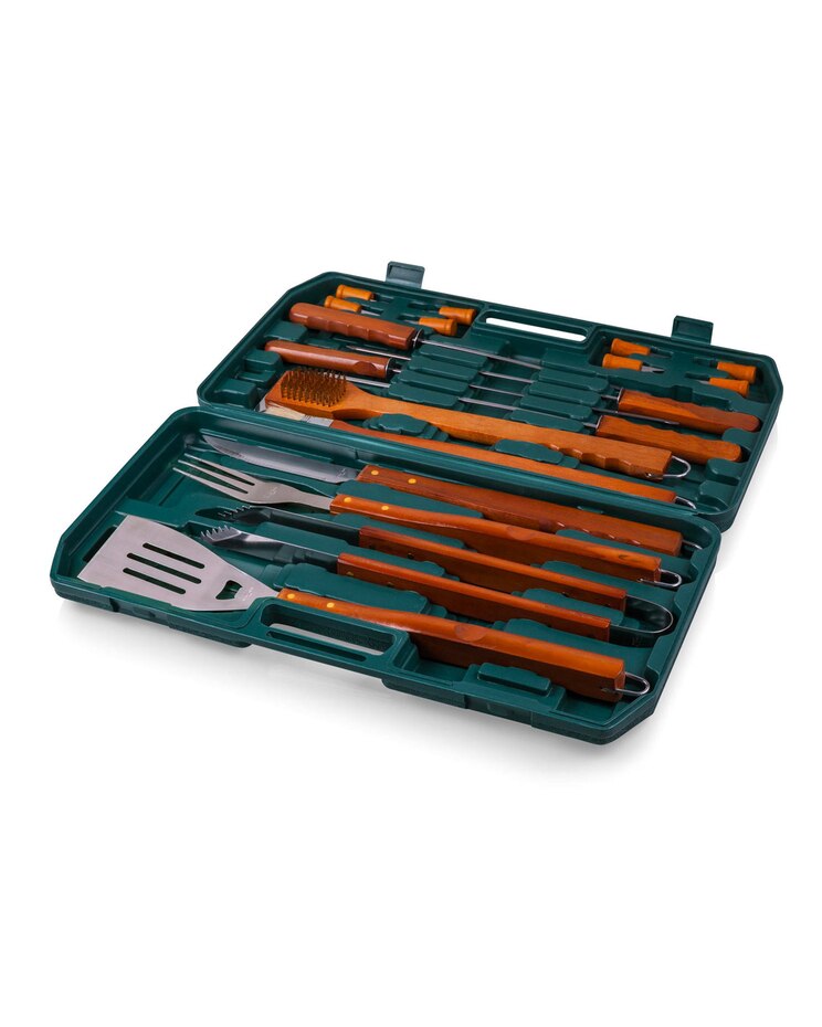 Picnic Time Oniva 18pc BBQ Tool Set w/ Case  image number 1