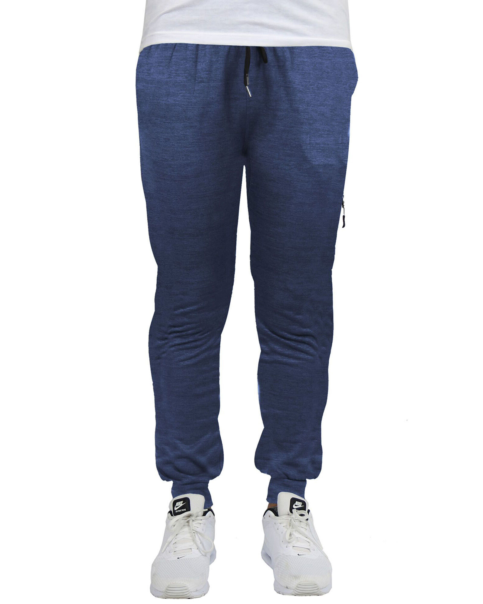 Galaxy By Harvic Men s Slim Fitting Fleece Lined Tech Joggers