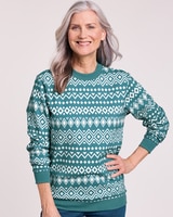 Print Better-Than-Basic Fleece Sweatshirt thumbnail number 2