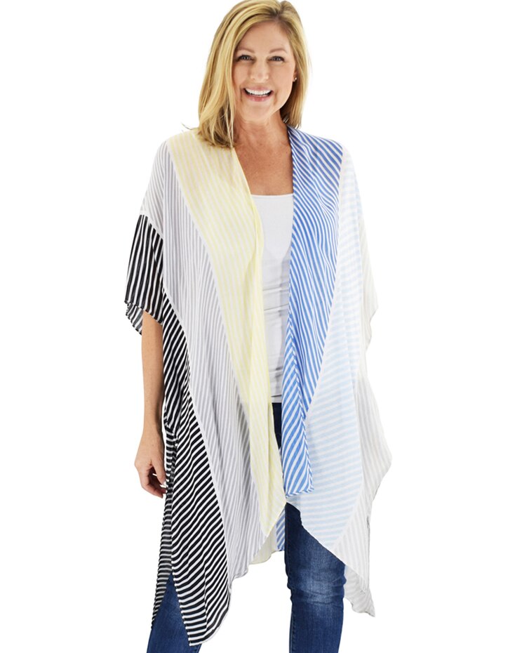 Linda Anderson Women's Kimono - Multi Colored image number 1
