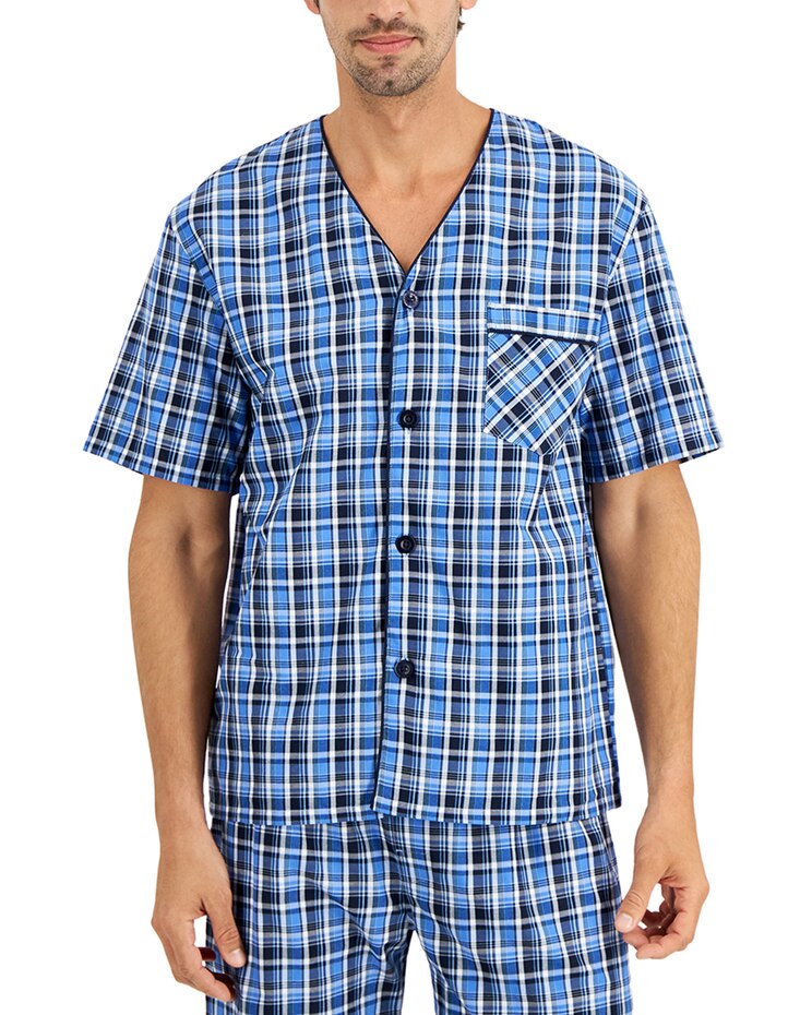 Hanes Short Sleeve Short PJ Set image number 9