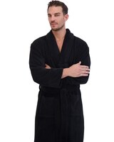 Hanes Cozy Fleece Robe thumbnail number 2