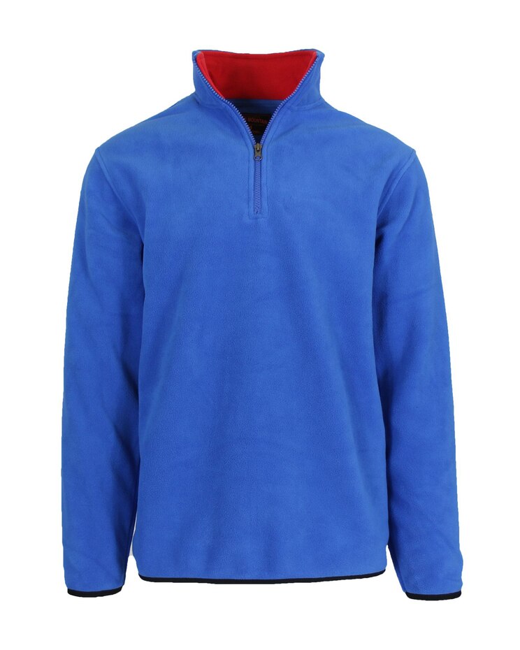 Stone Mountain Polar Fleece Pullover Quarter Zip Sweater image number 1