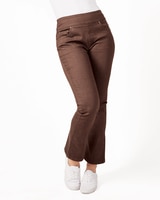 DenimEase™ Flat-Waist Bootcut Jeans thumbnail number 1