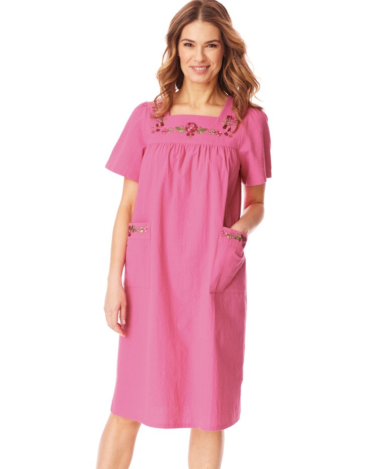 Cotton Patio Lounge Dress image number 1