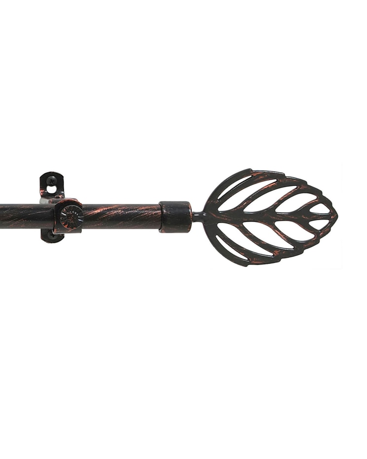Leaf Metallo Decorative Rod & Finial image number 2