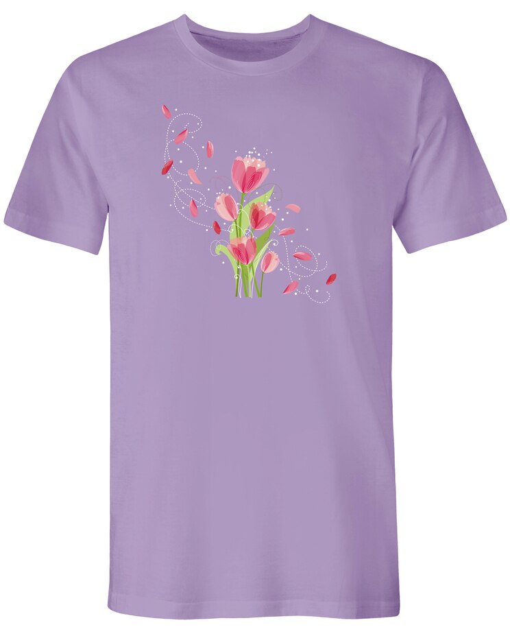 Tulip Flutter Graphic tee image number 1