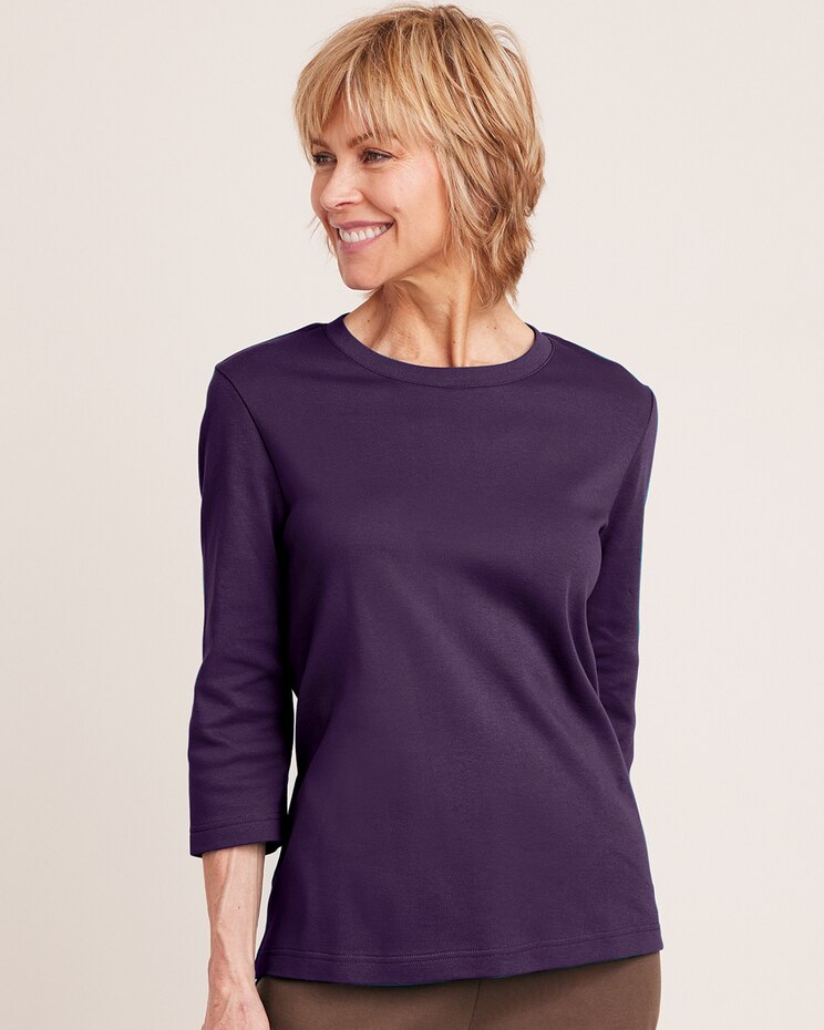 Fresh Three-Quarter Sleeve Top image number 1