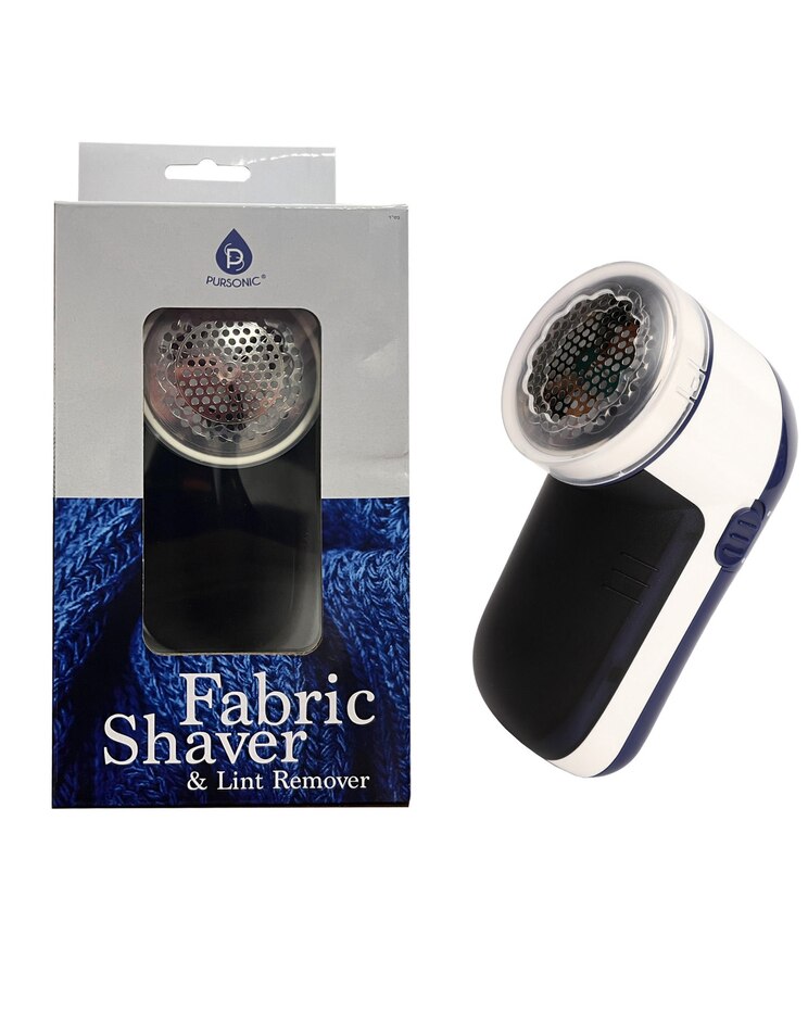 Pursonic Fabric Shaver & Lint Remover with Cleaning Brush image number 1