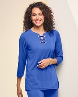 JetSet Grommet Trim Tunic thumbnail number 1