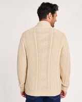 John Blair® Fisherman Shawl Collar Cardigan thumbnail number 4