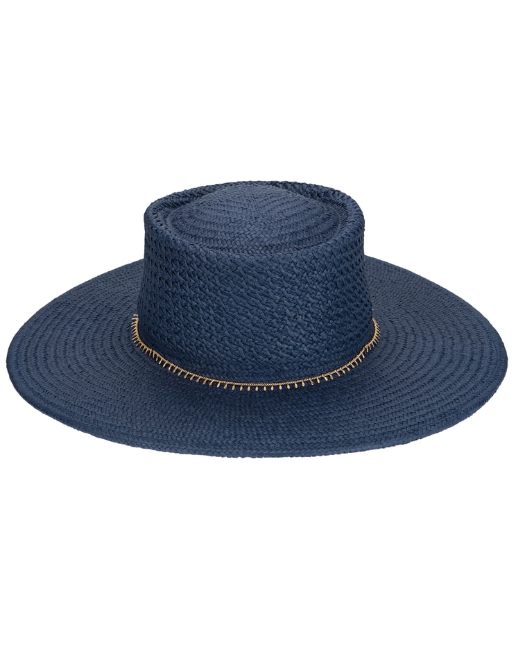 Sail Away - Womens Paper Weave Gambler Hat image number 5