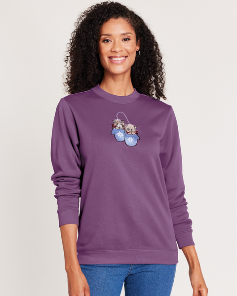 Better-Than-Basic Embroidered Sweatshirt