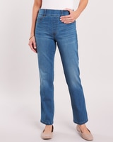 Shape Effect Straight Leg Jeans by Gloria Vanderbilt® thumbnail number 1