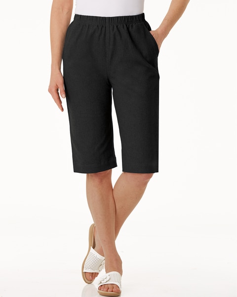 Haband Women's Modern-Fit No-Fuss Stretch Shorts