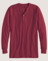 John Blair Everyday Jersey Knit Long-Sleeve Henley thumbnail number 1