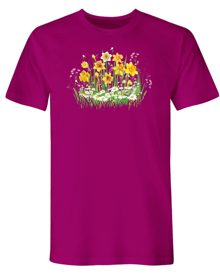 Spring Daffodils Graphic Tee image number 1