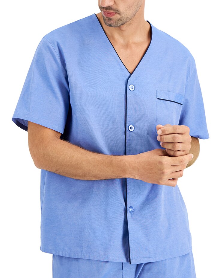 Hanes Short Sleeve Short PJ Set image number 3