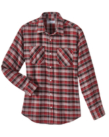 Haband Men’s Casual Joe® Snap-tastic™ Yarn Dyed Flannel Shirt thumbnail number 1