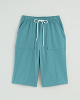 Knit Drawstring Sport Shorts thumbnail number 1