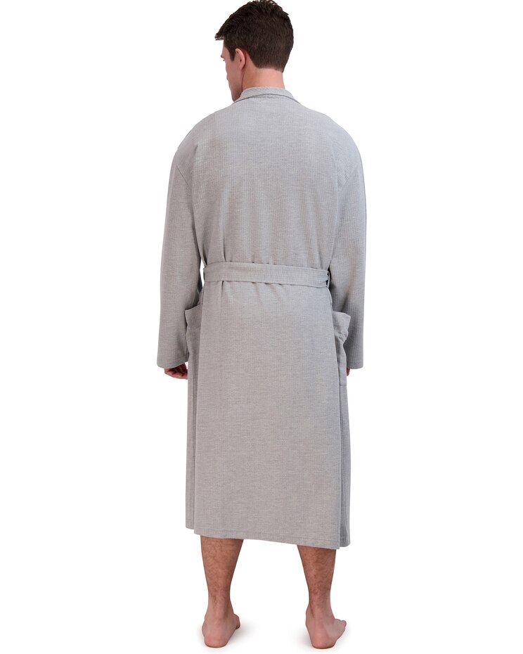 Hanes Waffle Robe image number 2