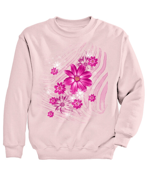Floral Spray Graphic Sweatshirt