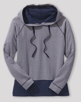 Stripe & Dot Knit Hoodie thumbnail number 4