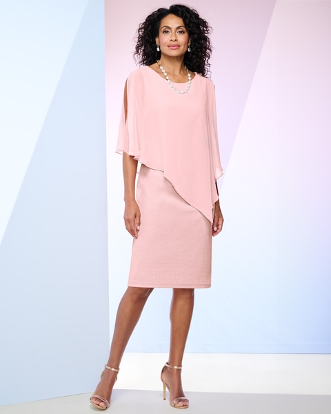 Shimmer Knit Dress
